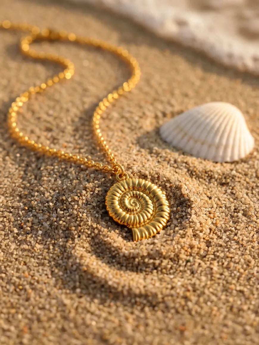 Seashell Treasure Kette
