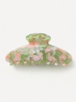 Serenade Haarklammer Green-pink