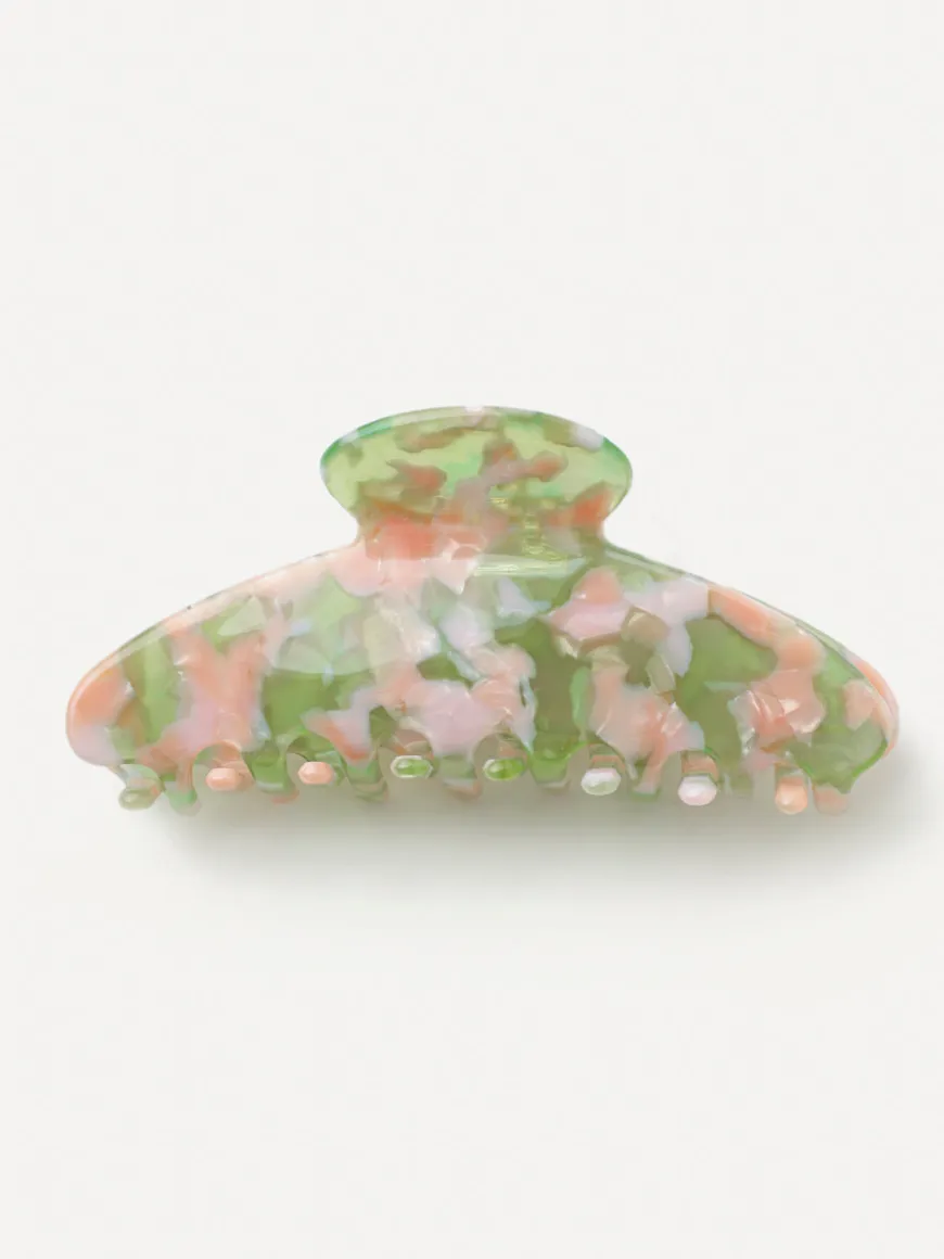 Serenade Haarklammer Green-pink