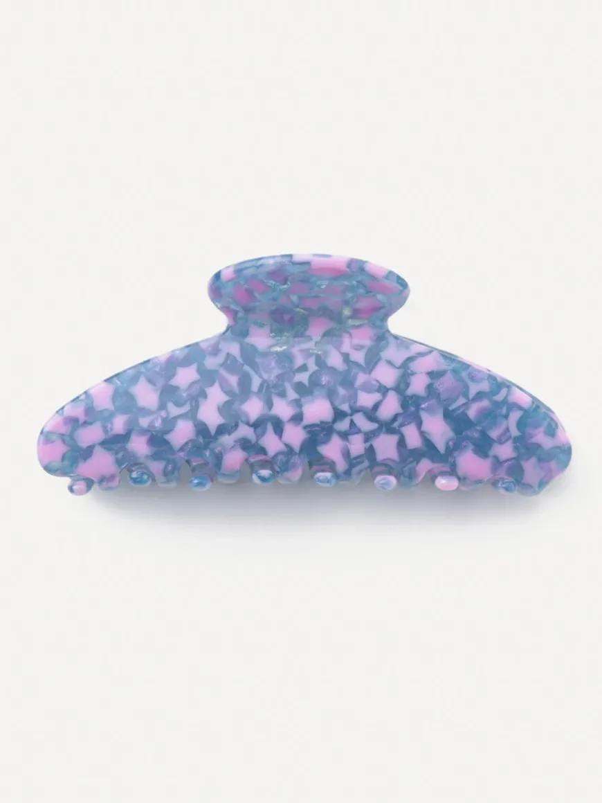 Serenade Haarklammer Purple-pink Stars