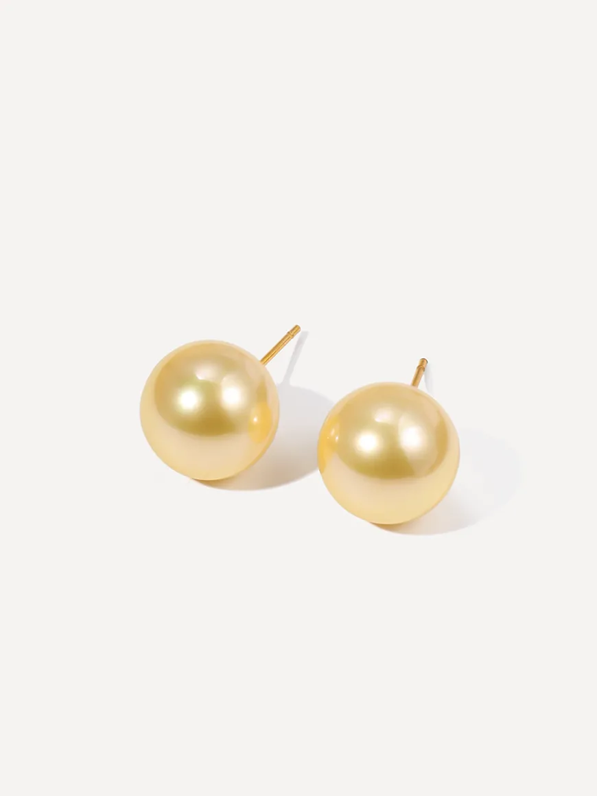 Serene Pearl Champagne Ohrringe