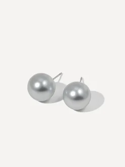 Serene Pearl Grey Ohrringe