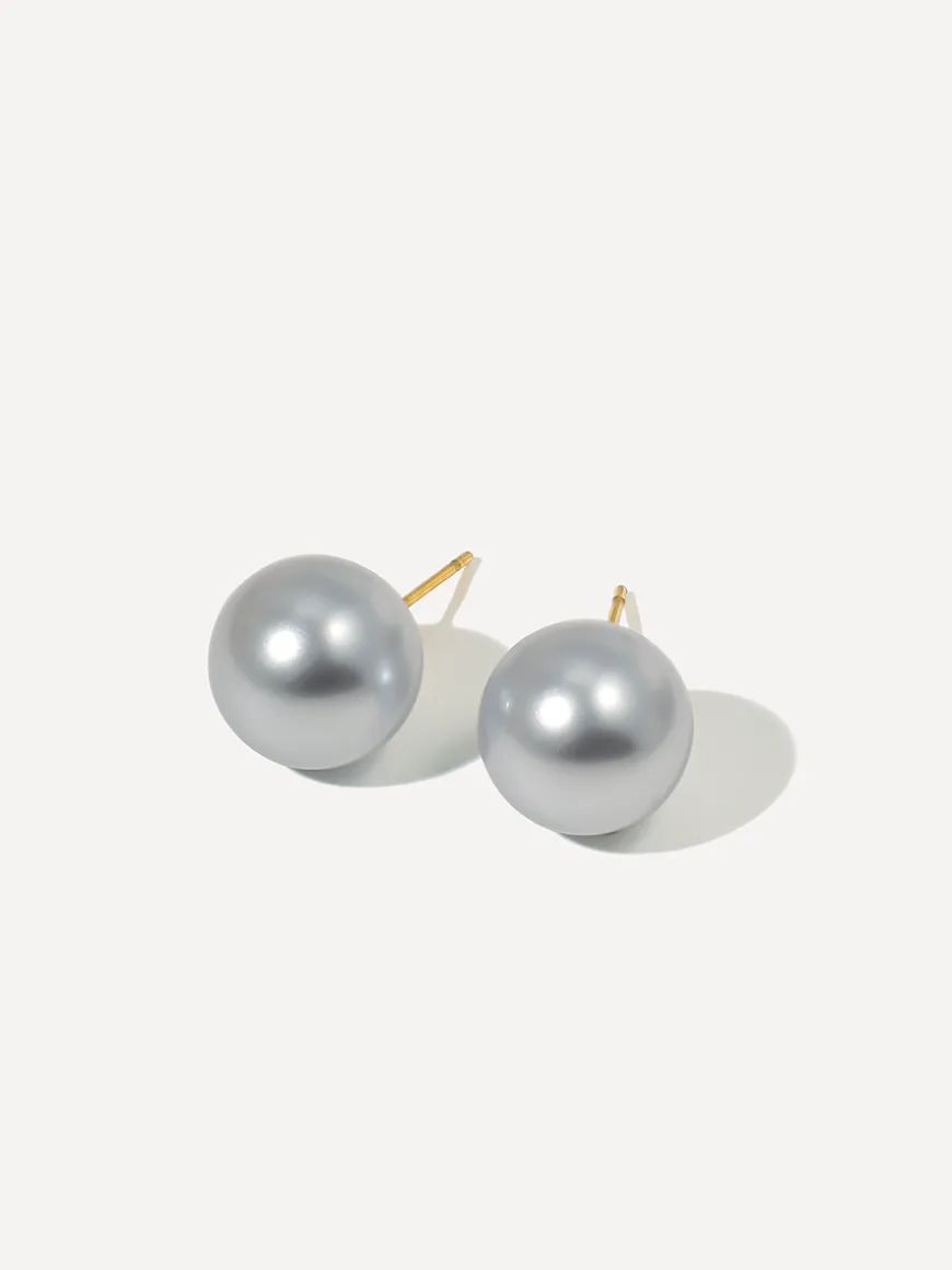 Serene Pearl Grey Ohrringe
