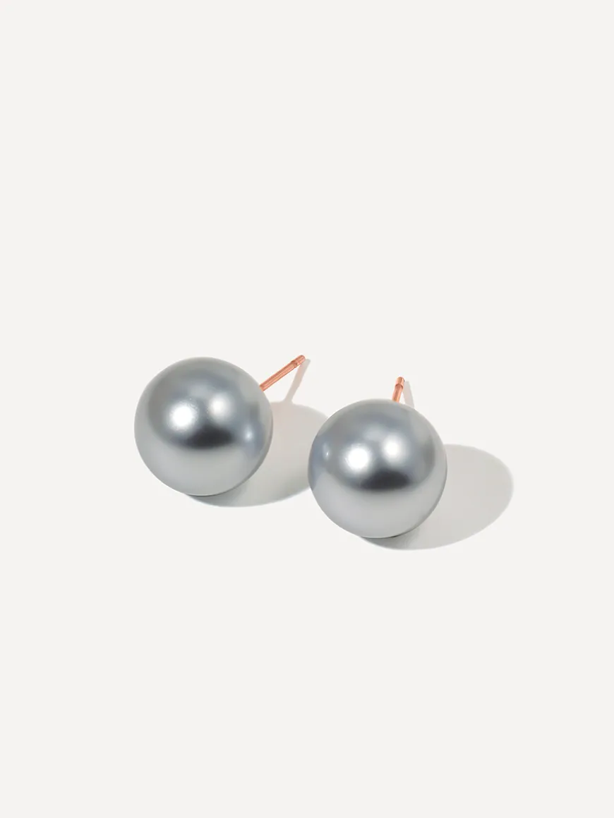 Serene Pearl Grey Ohrringe