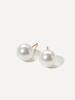 Serene Pearl White Ohrringe