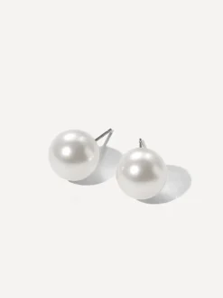 Serene Pearl White Ohrringe
