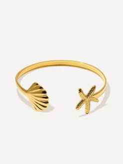 Shell Starfish Armcuff