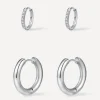 Shine And Glossy Hoops Set