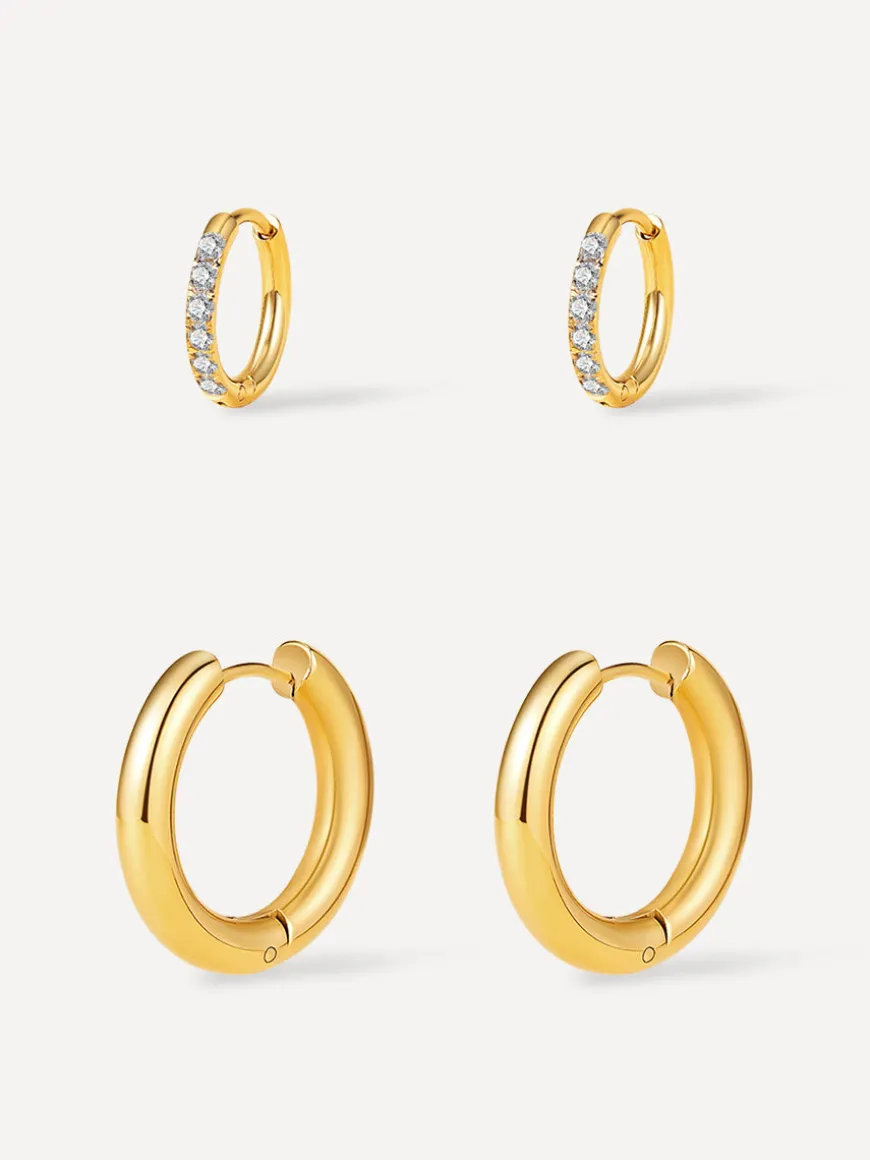 Shine And Glossy Hoops Set