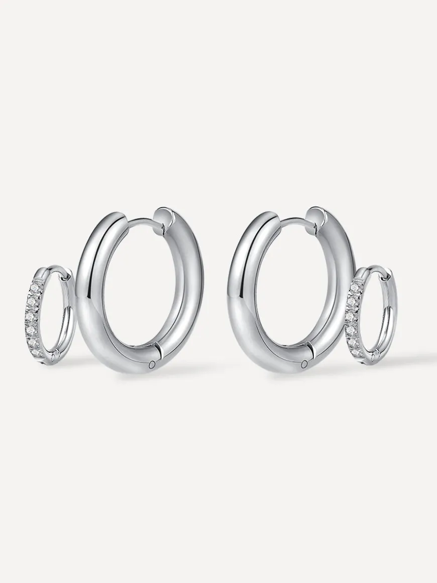 Shine And Glossy Hoops Set
