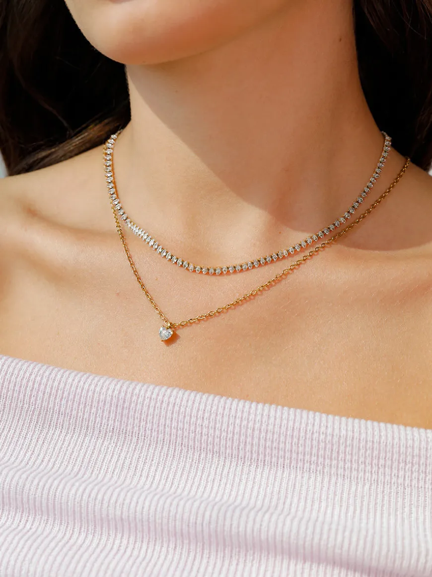 Shine Heart Kette