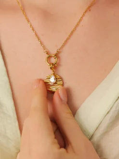 Shine Teardrop Ketten-Charm