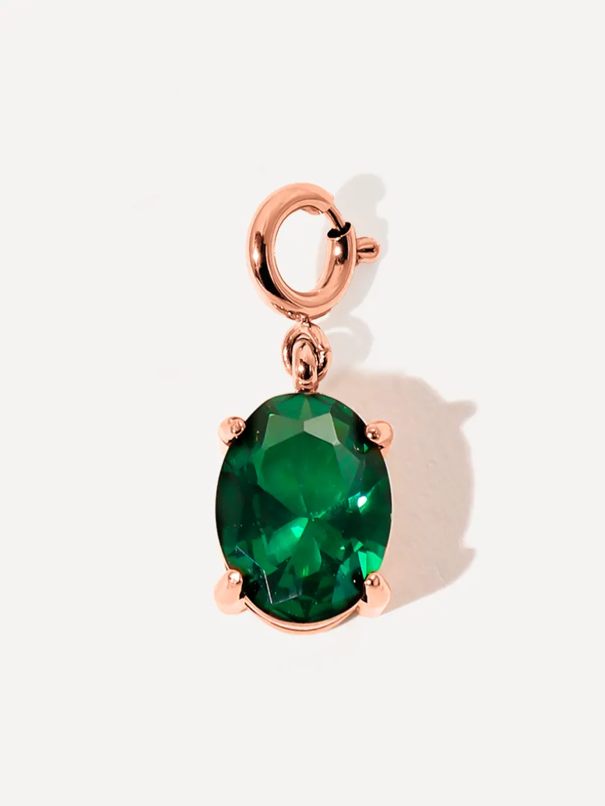 Shining Birth Emerald Ketten-Charm