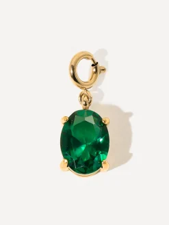 Shining Birth Emerald Ketten-Charm