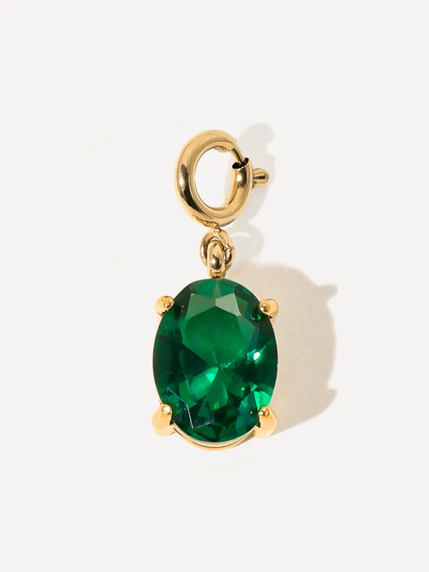 Shining Birth Emerald Ketten-Charm