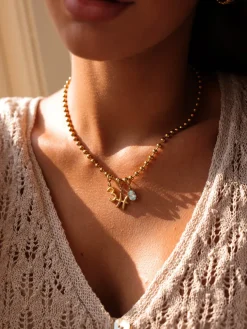 Shining Birth Light Blue Ketten-Charm