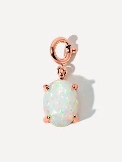 Shining Birth Opal Ketten-Charm