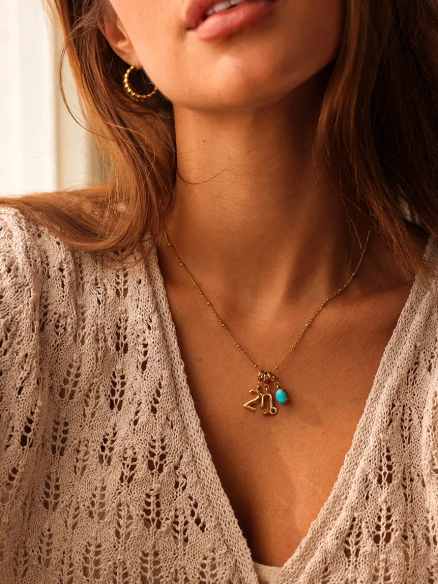Shining Birth Turquoise Ketten-Charm