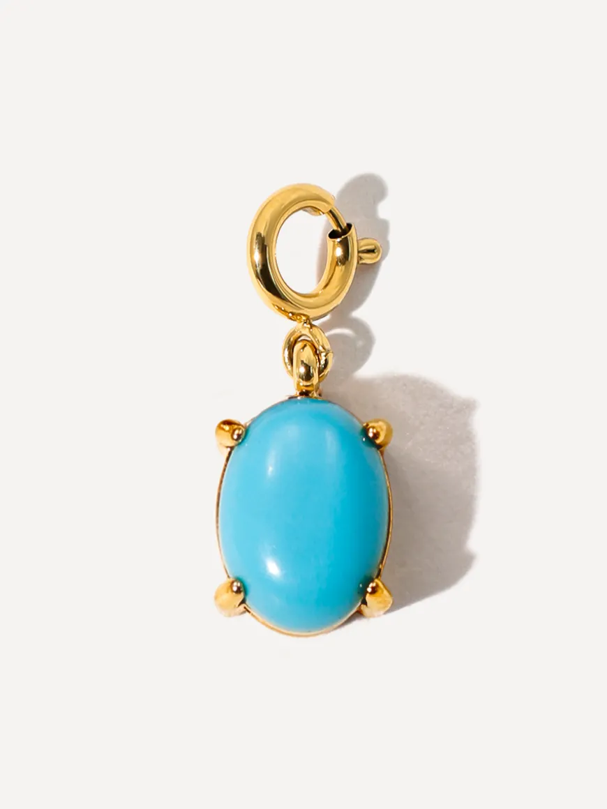 Shining Birth Turquoise Ketten-Charm