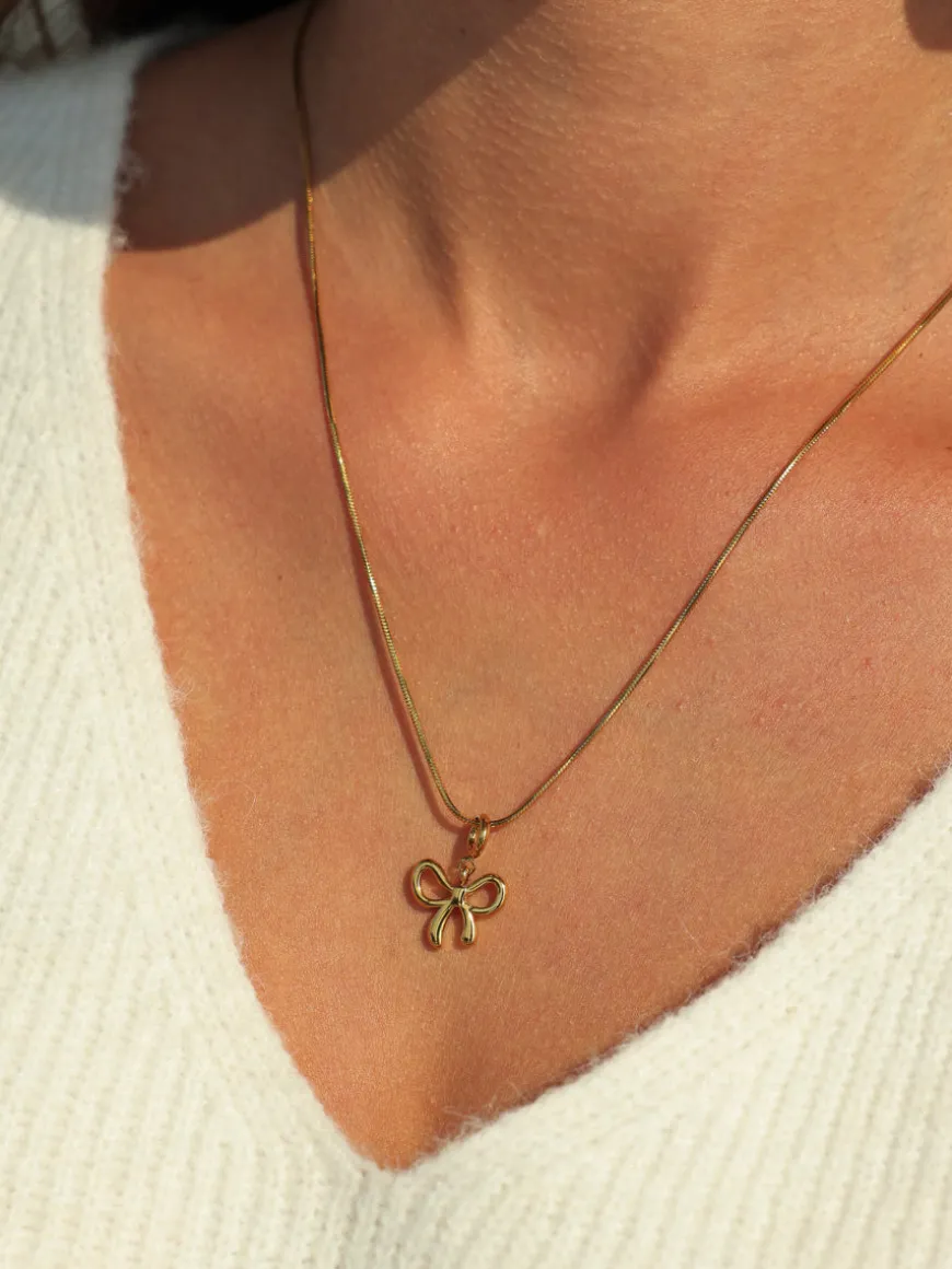Shiny Bow Ketten-Charm