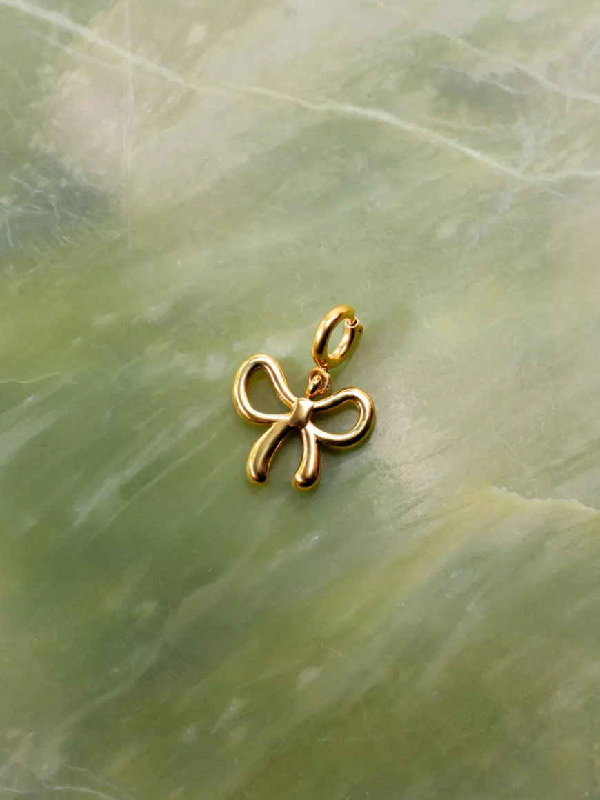 Shiny Bow Ketten-Charm
