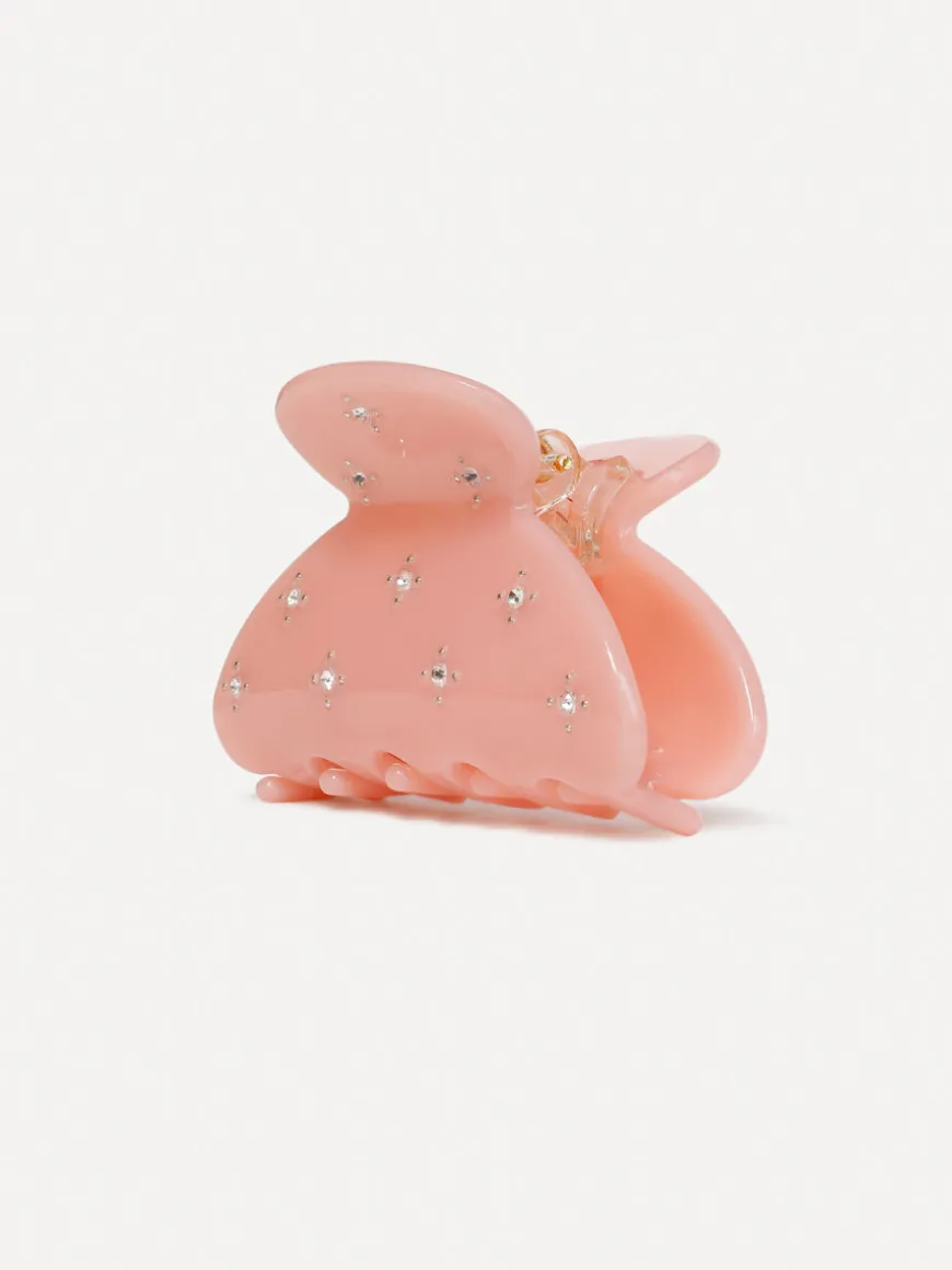 Shiny Pink Haarklammer