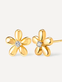 Simple Flower Ohrringe