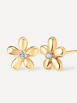 Simple Flower Ohrringe