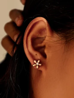 Simple Flower Ohrringe