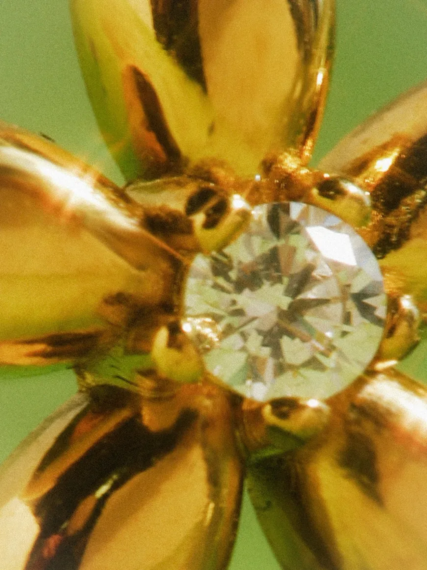 Simple Flower Ohrringe