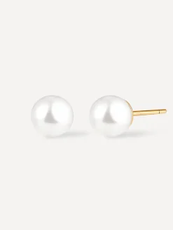 Simple Pearl Ohrringe