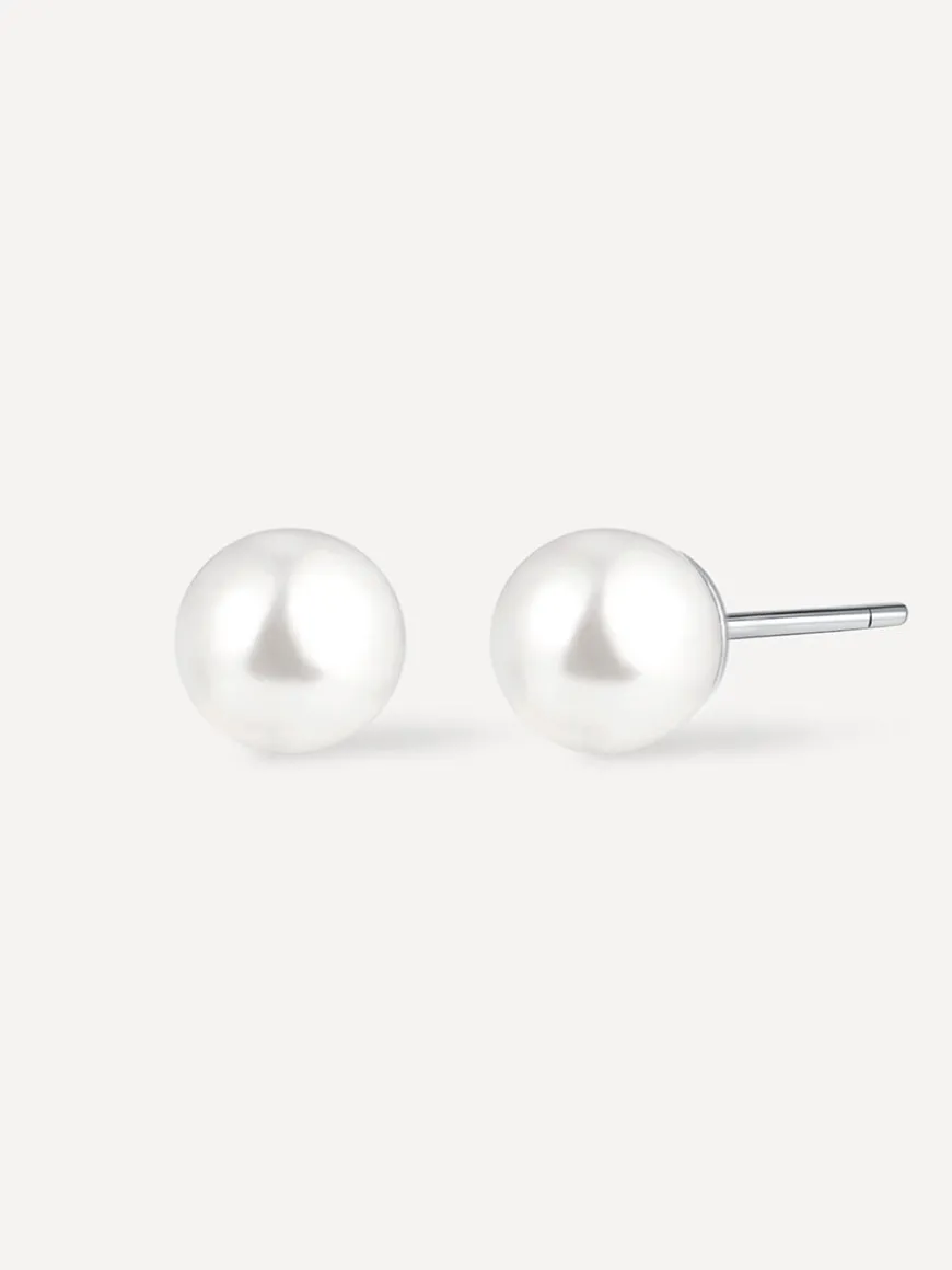 Simple Pearl Ohrringe