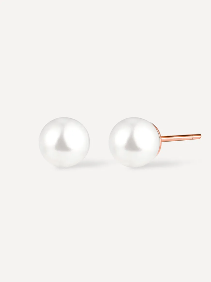 Simple Pearl Ohrringe