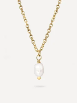 Simple Pearl Pendant Kette