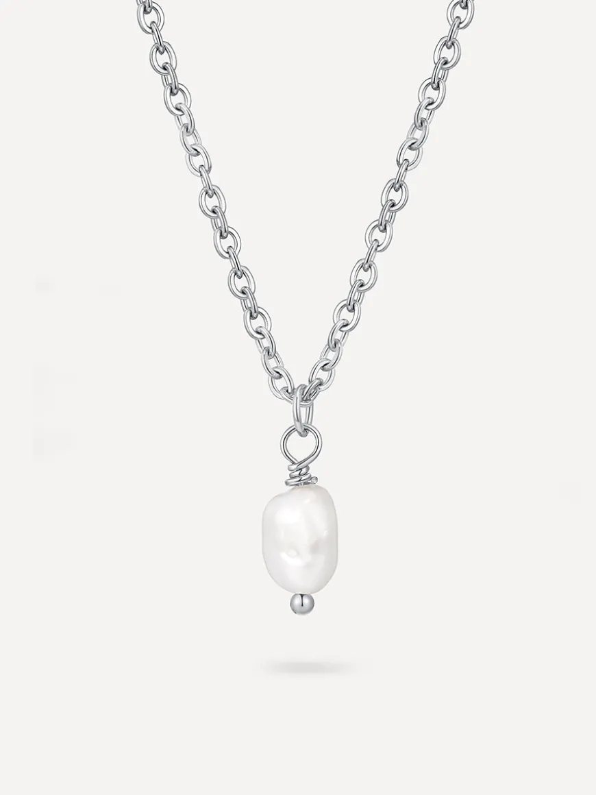 Simple Pearl Pendant Kette