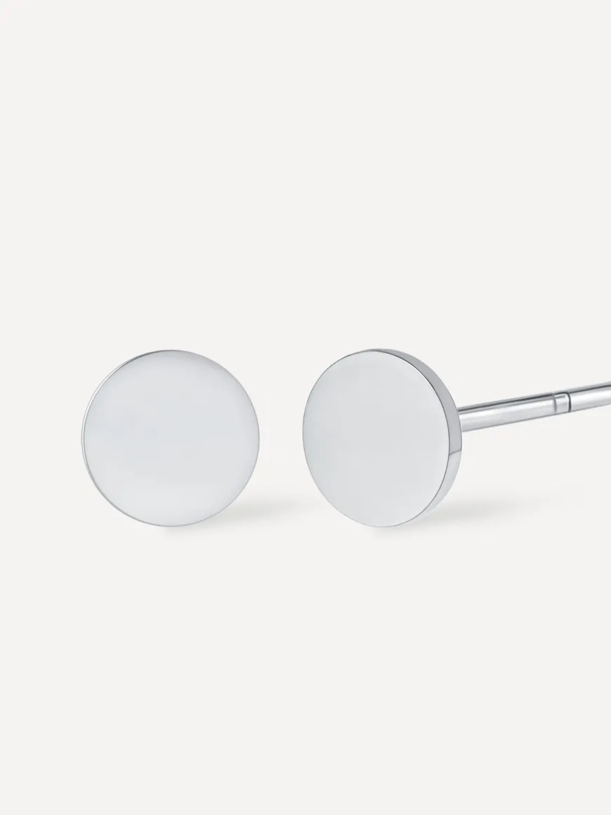 Simple Round Ohrringe