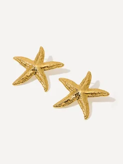 Simple Starfish Ohrringe