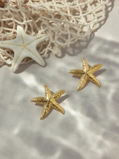 Simple Starfish Ohrringe