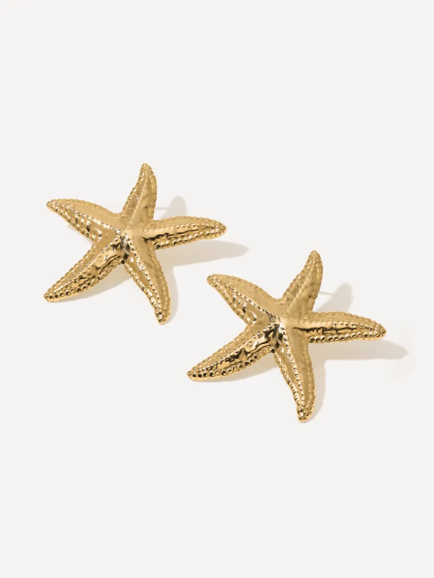 Simple Starfish Ohrringe