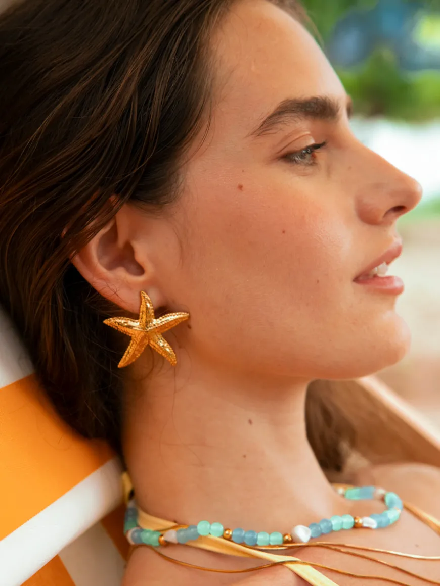 Simple Starfish Ohrringe
