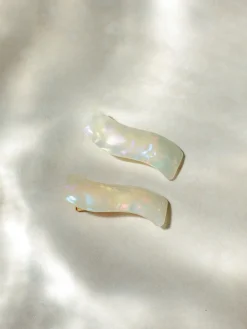Simple Wave Multicolor Set Hairpin