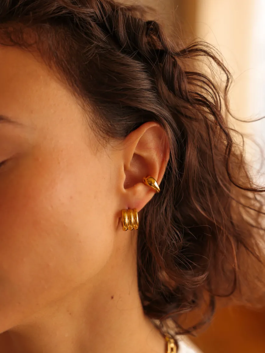 Sleek Curve Earcuff