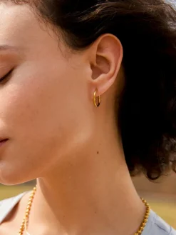 Sleek Hoop Ohrringe