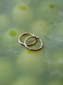 Sleek Hoop Ohrringe