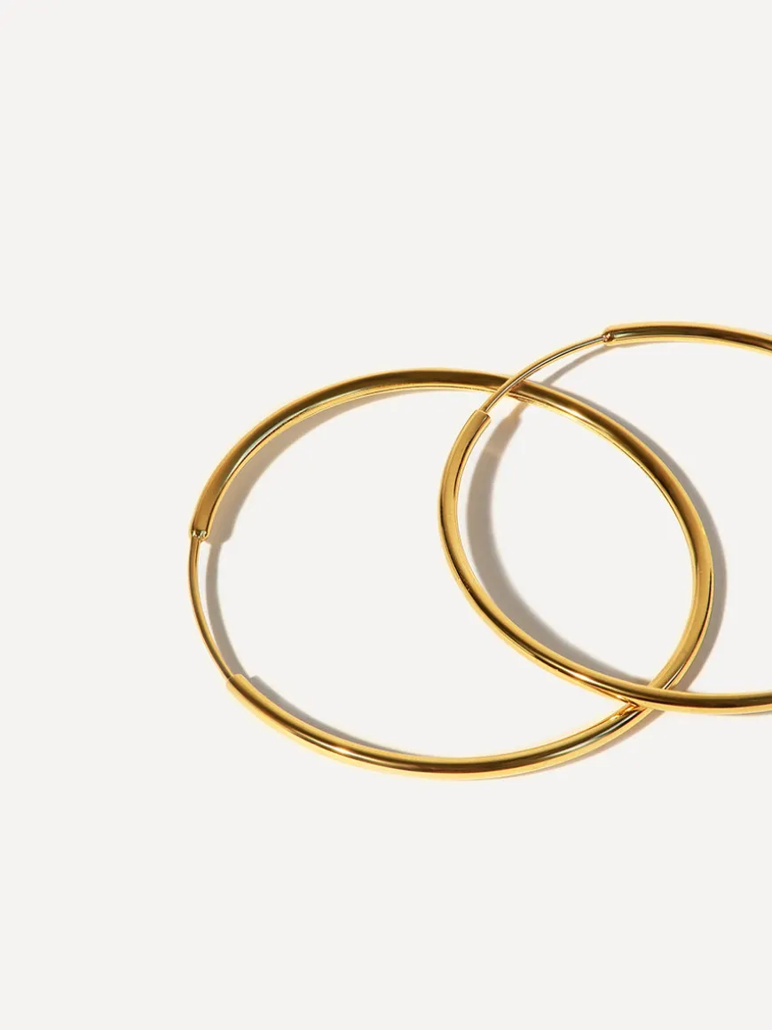 Slim Hoop Extra Large Ohrringe