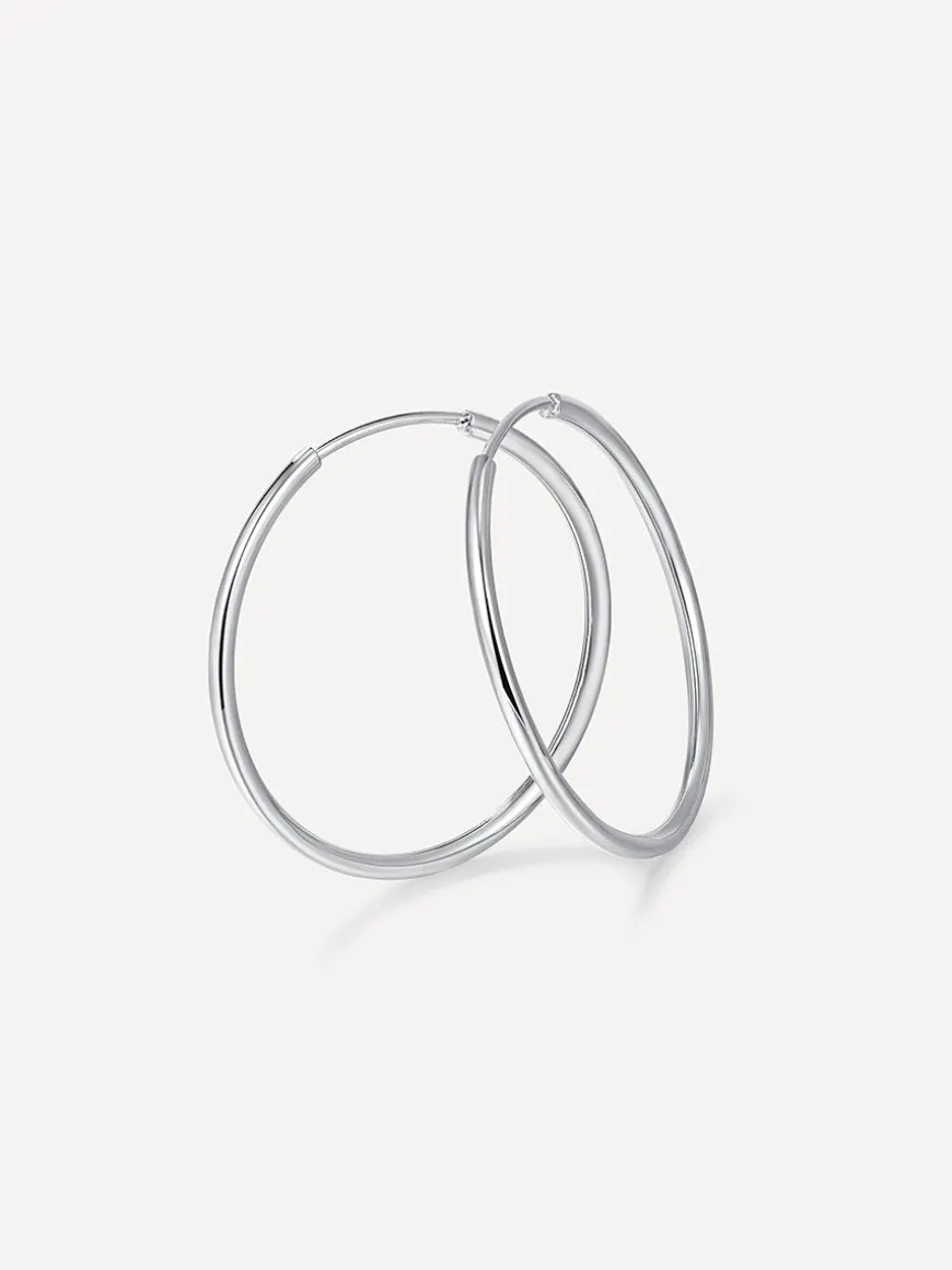 Slim Hoop Large Ohrringe