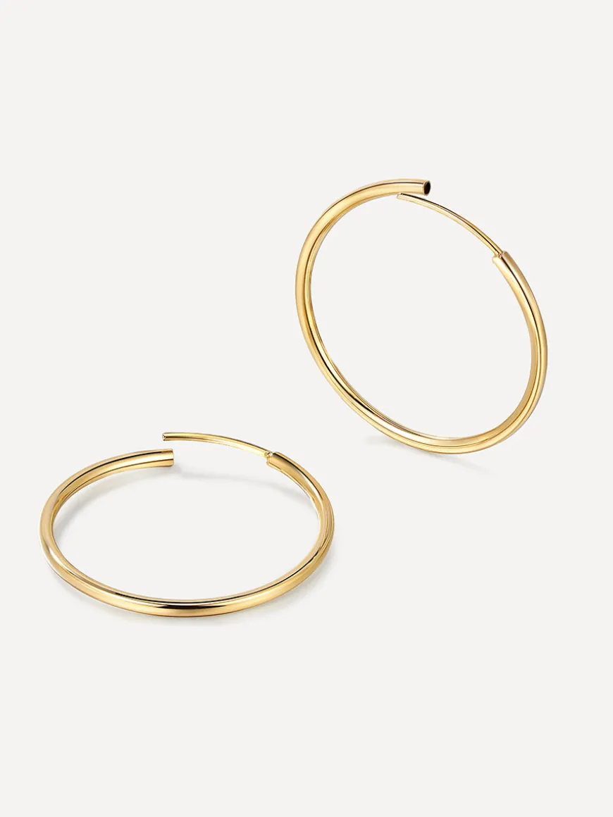 Slim Hoop Large Ohrringe