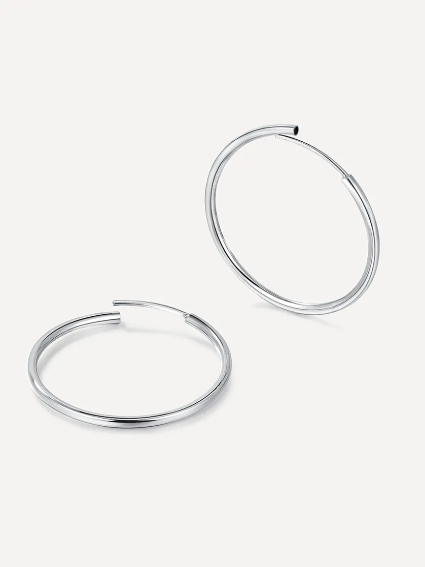 Slim Hoop Large Ohrringe
