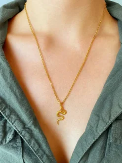 Snake Pendant Kette