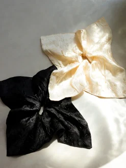 Soft Grace Black Scrunchie